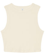 Women’s micro rib muscle crop tank - Image 5