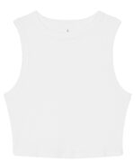 Women’s micro rib muscle crop tank - Image 7