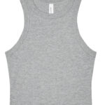 Women’s micro rib racer tank
