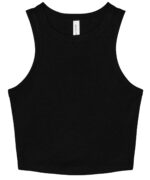 Women’s micro rib racer tank - Image 2