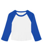 Women’s micro rib 3/4 raglan baby t-shirt - Image 7