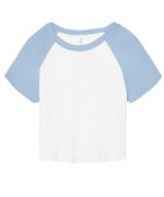 Women’s micro rib raglan baby t-shirt - Image 3