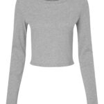 Women’s micro rib long sleeve baby t-shirt