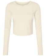 Women’s micro rib long sleeve baby t-shirt - Image 3