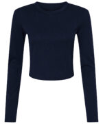 Women’s micro rib long sleeve baby t-shirt - Image 4