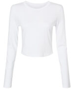 Women’s micro rib long sleeve baby t-shirt - Image 5