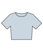 Women’s heavyweight washed cropped tee