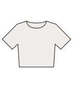 Women’s heavyweight washed cropped tee - Image 2