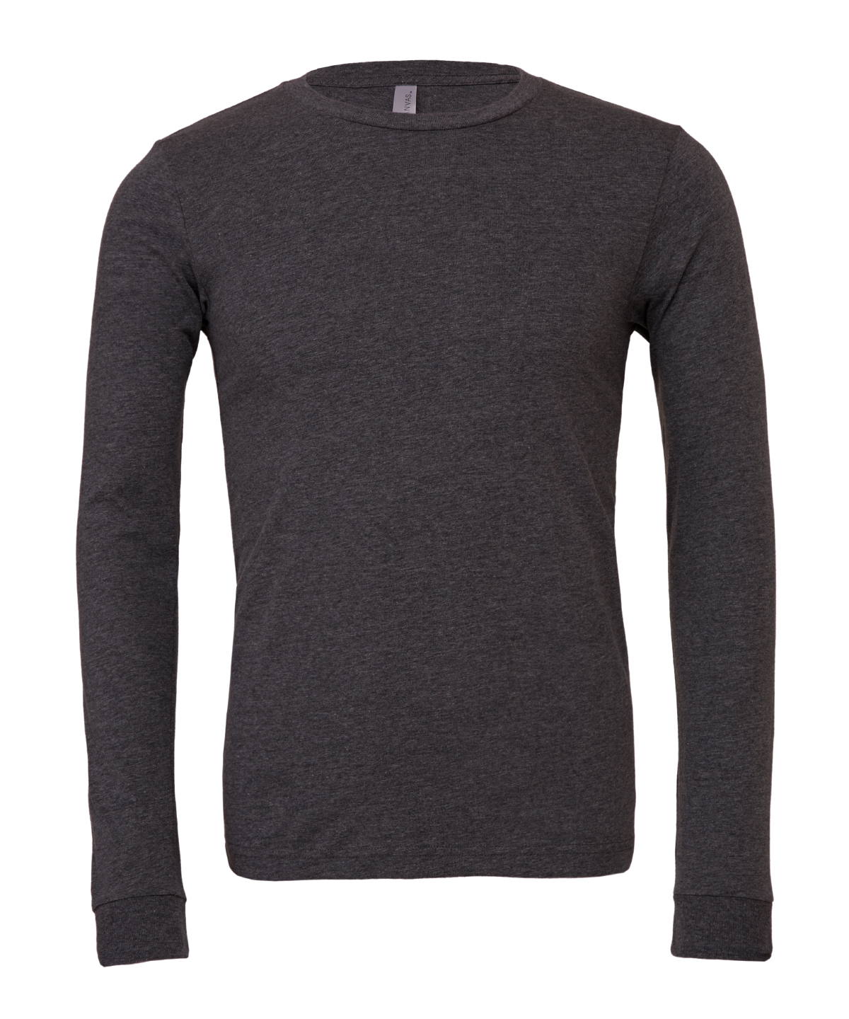 3501 93 4 Unisex heather CVC long sleeve t-shirt - Image 1