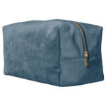 Velvet toiletry/accessory case
