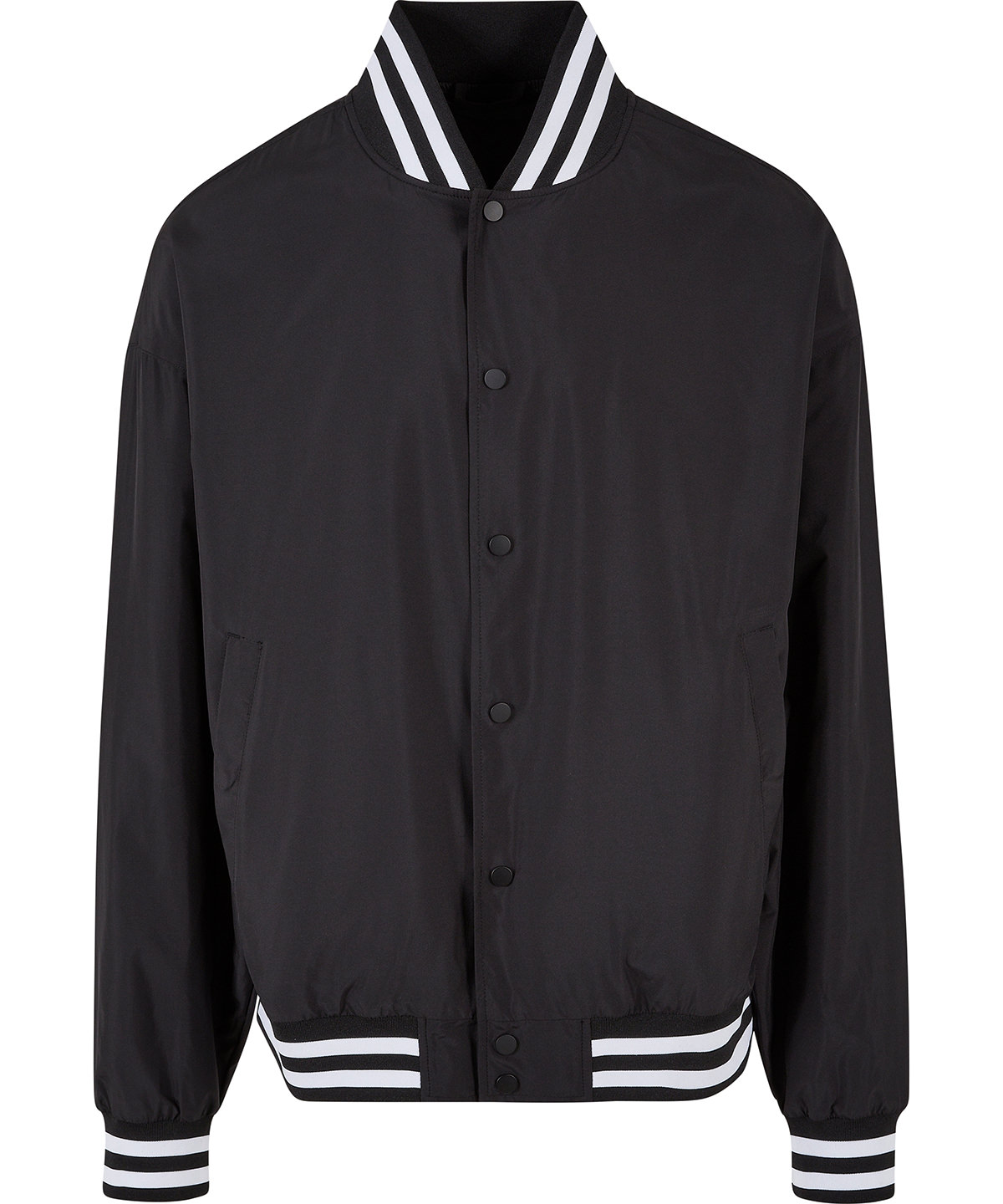 BY259_Black_FT Light college jacket - Image 1
