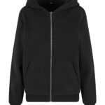 Women’s fluffy zip hoodie