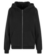 Women’s fluffy zip hoodie