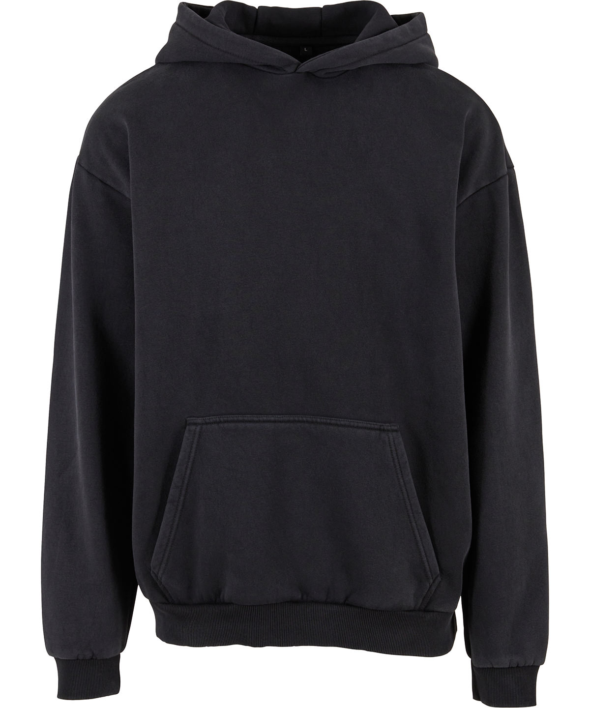 BY294_Black_FT Vintage heavy hoodie - Image 1