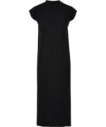 Women’s long extended shoulder dress