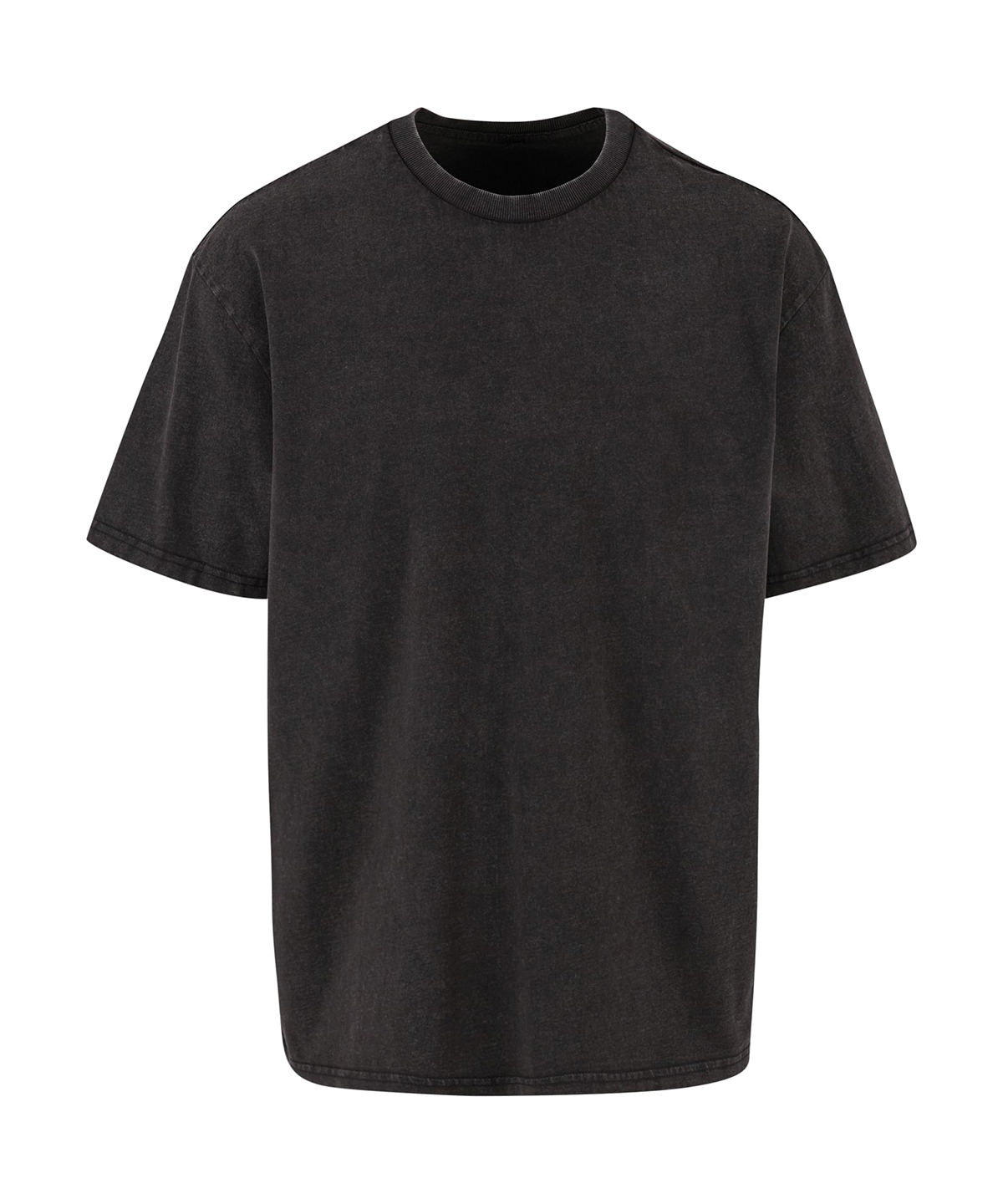 BY307_Black_FT Vintage heavy loose tee - Image 1