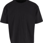 Cropped oversize tee