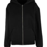 Women’s loose-fit zip hoodie
