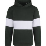 Heavyweight panelled hoodie