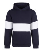 Heavyweight panelled hoodie - Image 3