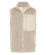 Recycled sherpa gilet - Image 3