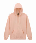Softstyle™ midweight fleece adult full-zip hooded sweatshirt - Image 3