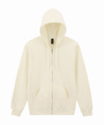 Softstyle™ midweight fleece adult full-zip hooded sweatshirt - Image 7