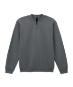 Softstyle™ midweight adult fleece 1/4-zip sweatshirt - Image 2