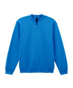 Softstyle™ midweight adult fleece 1/4-zip sweatshirt - Image 7
