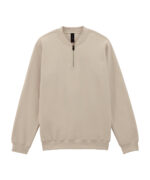 Softstyle™ midweight adult fleece 1/4-zip sweatshirt - Image 9