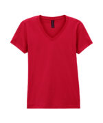 Softstyle™ women's v-neck t-shirt - Image 2