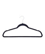 Velvet-effect coat hangers (25-pack)