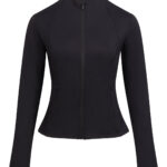 Women’s recycled tech-zip jacket