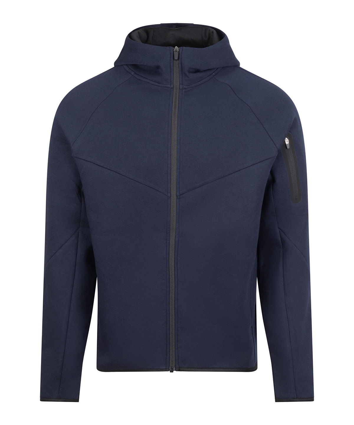 JC305_FrenchNavy_FT Adapt fleece zoodie - Image 1