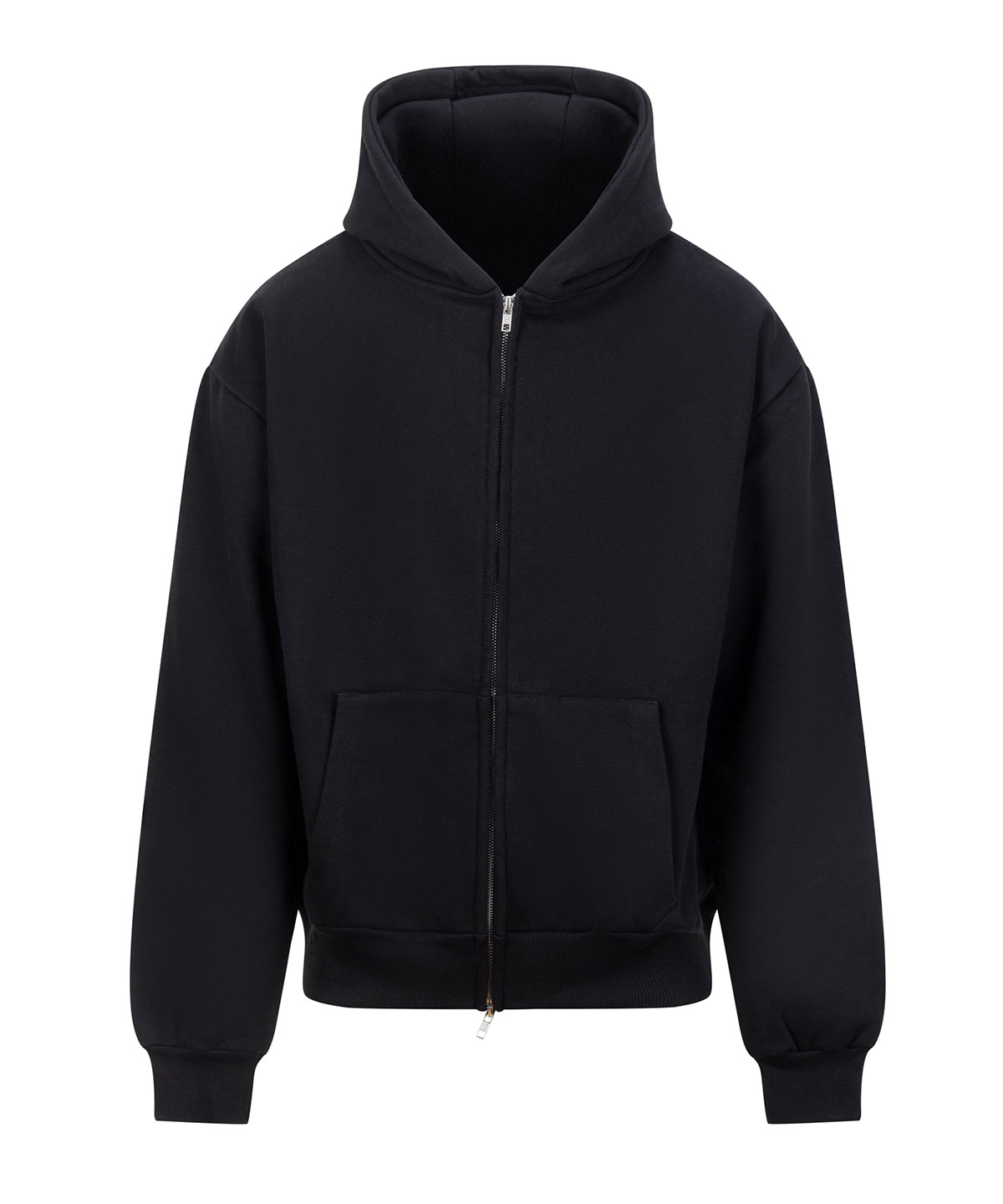 JH125_DeepBlack_FT Signature heavyweight zoodie - Image 1