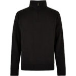 Regular fit ¼-zip sweatshirt