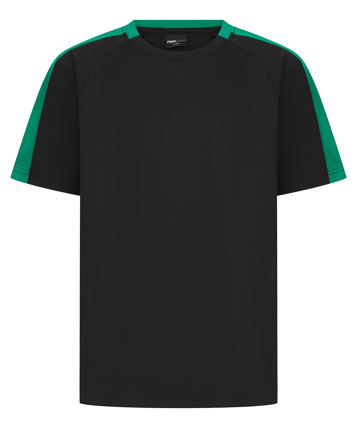 LV292_Black_Emerald_FT Kids team t-shirt - Image 1