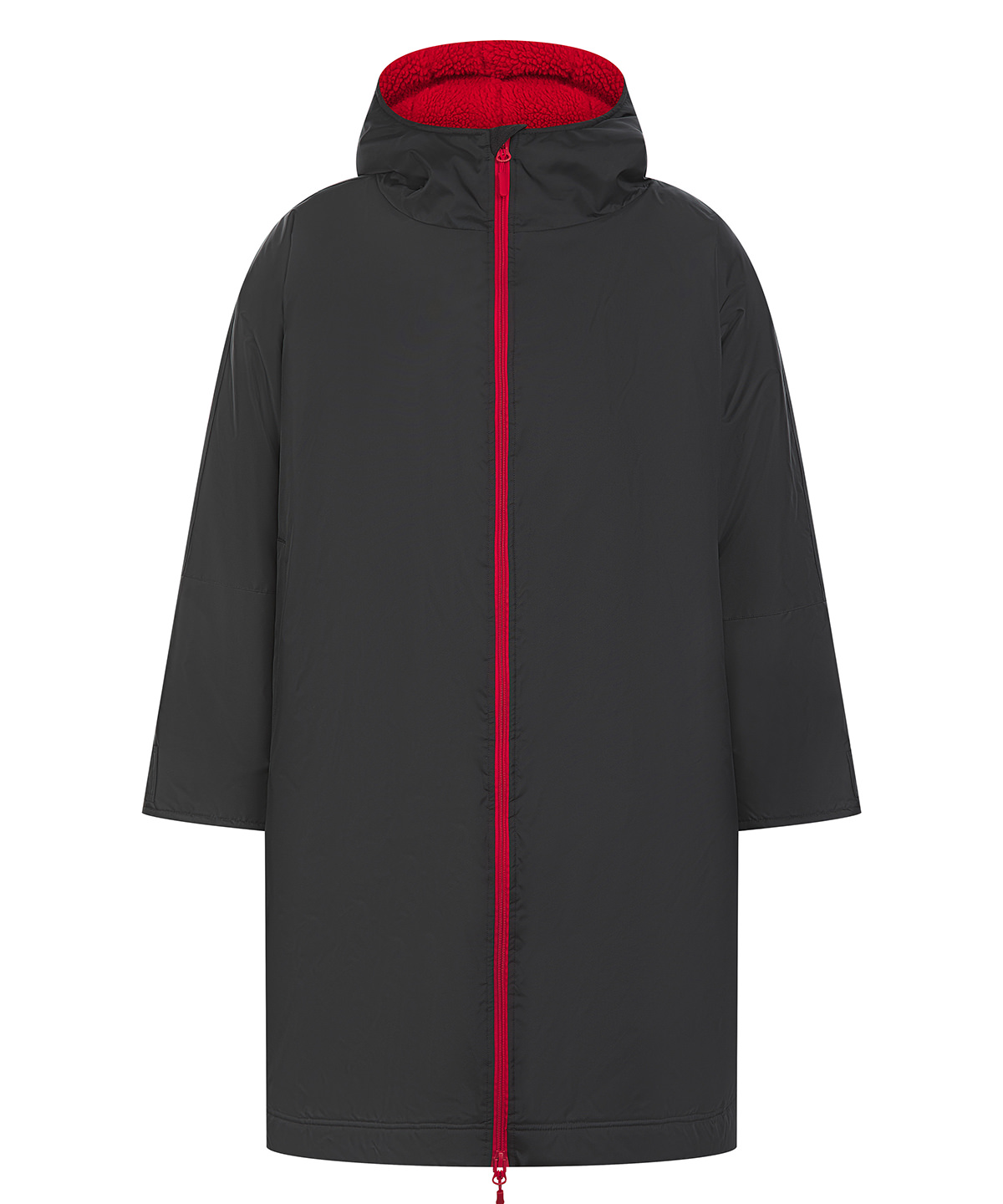 LV690_Black_Red_FT All-weather robe - Image 1