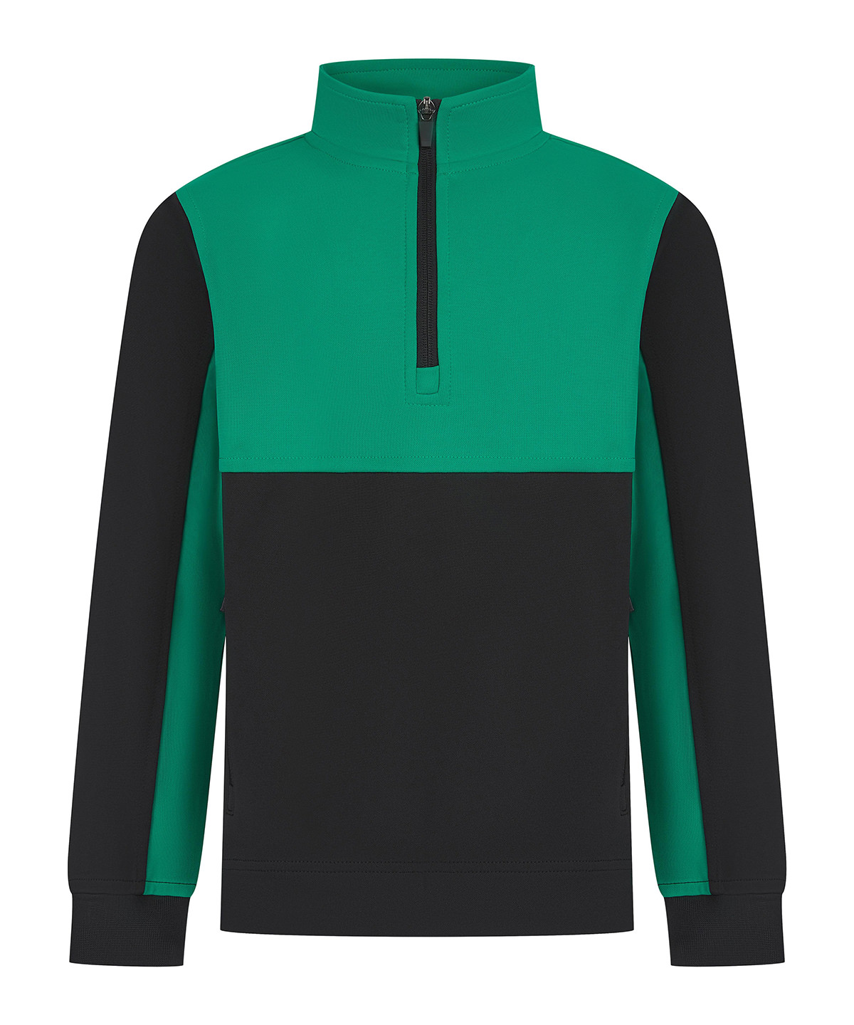 LV875_Black_Emerald_FT Kids ¼-tracksuit top - Image 1