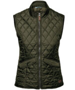 Women’s Camden – diamond quilted gilet - Image 2