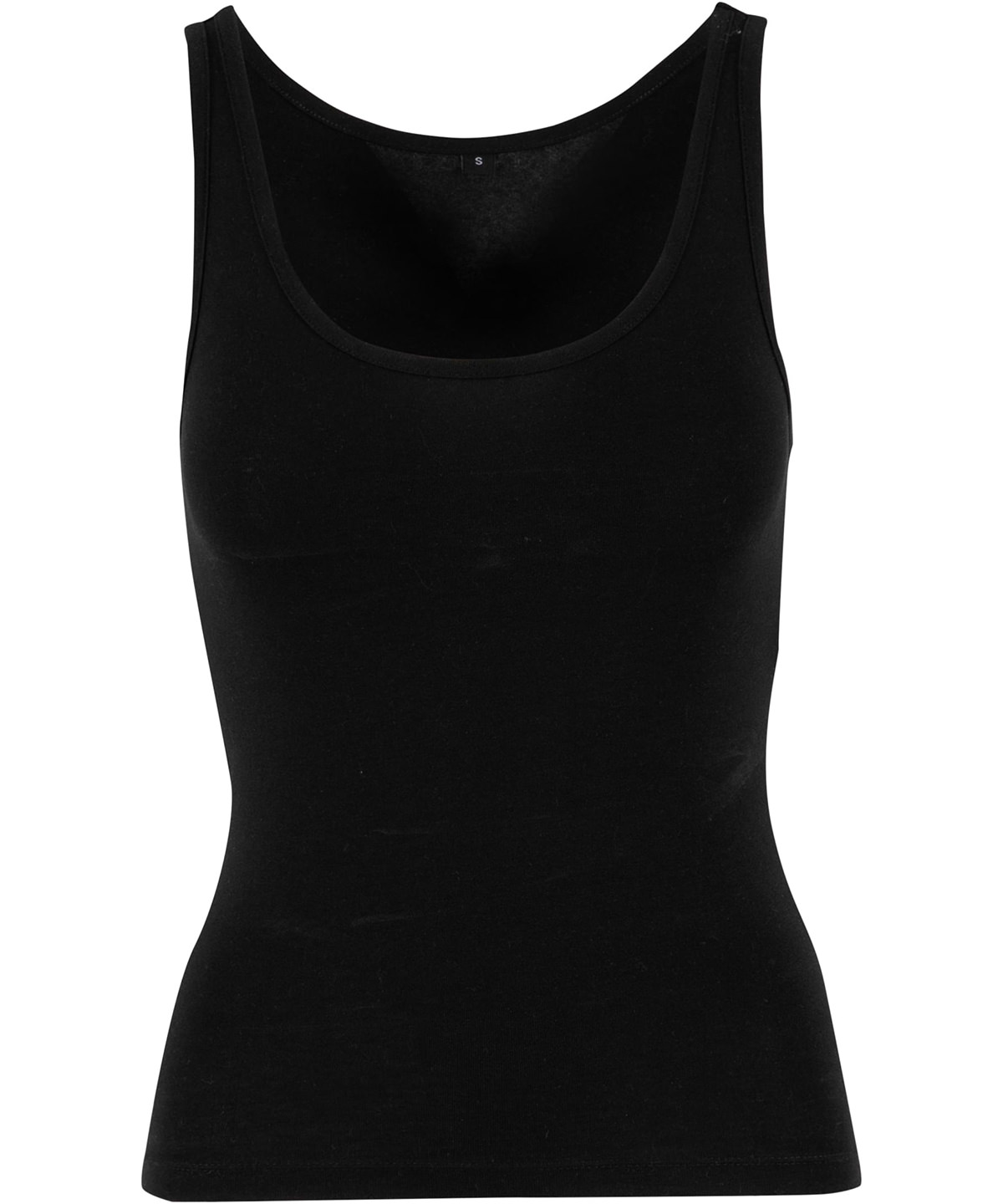 NM017_Black_FT Women’s basic tank top - Image 1