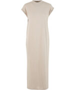 Women’s long extended shoulder dress - Image 2