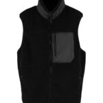 Bonded sherpa vest