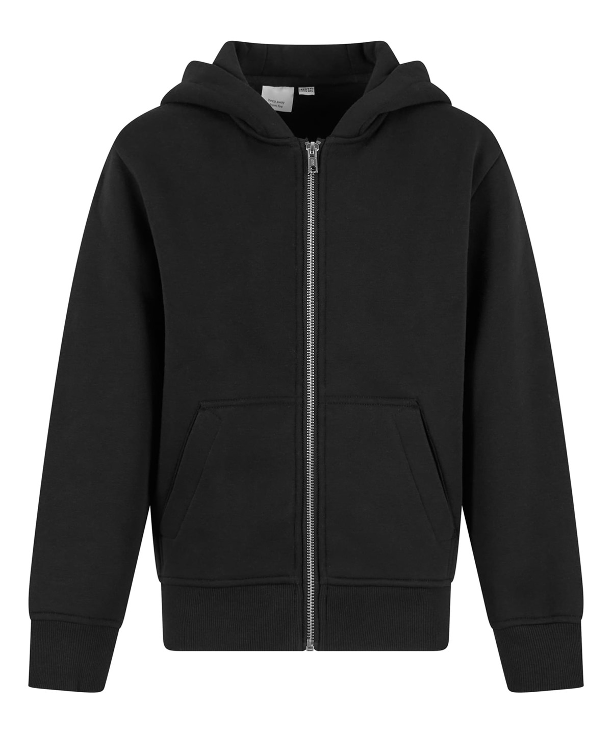 NM13B_Black_FT Kids oversized hoodie - Image 1