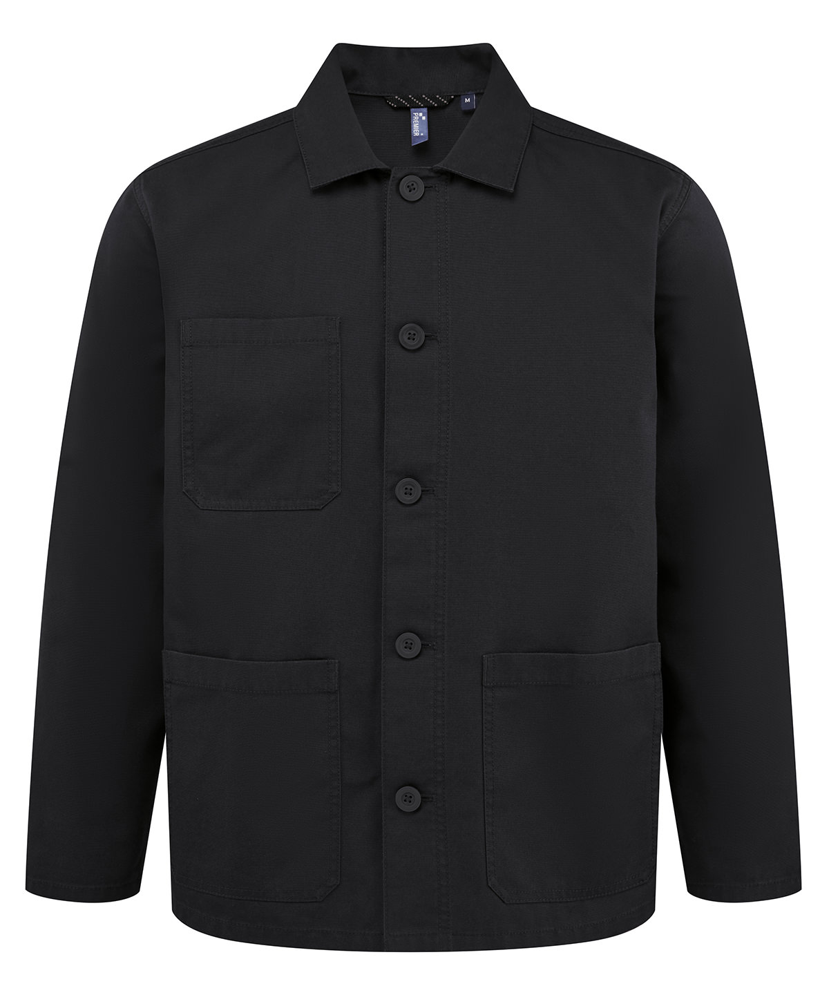 PR022_Black_FT ‘Utility 2.0’ chore jacket - Image 1