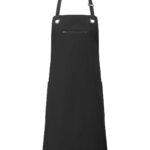 ‘Barley’ Contrast Stitch Bib Apron