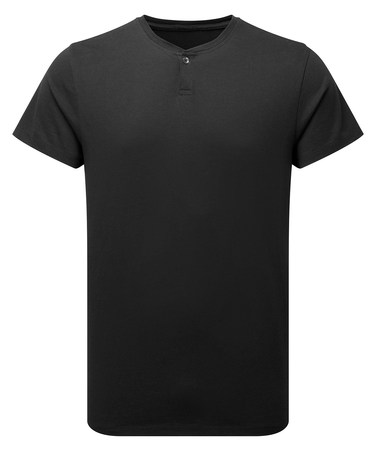 PR219_Black_FT Men’s Cotton Rich ‘Comis’ Tee - Image 1
