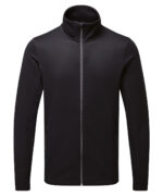 Men's spun dyed sustainable zip-through sweatshirt