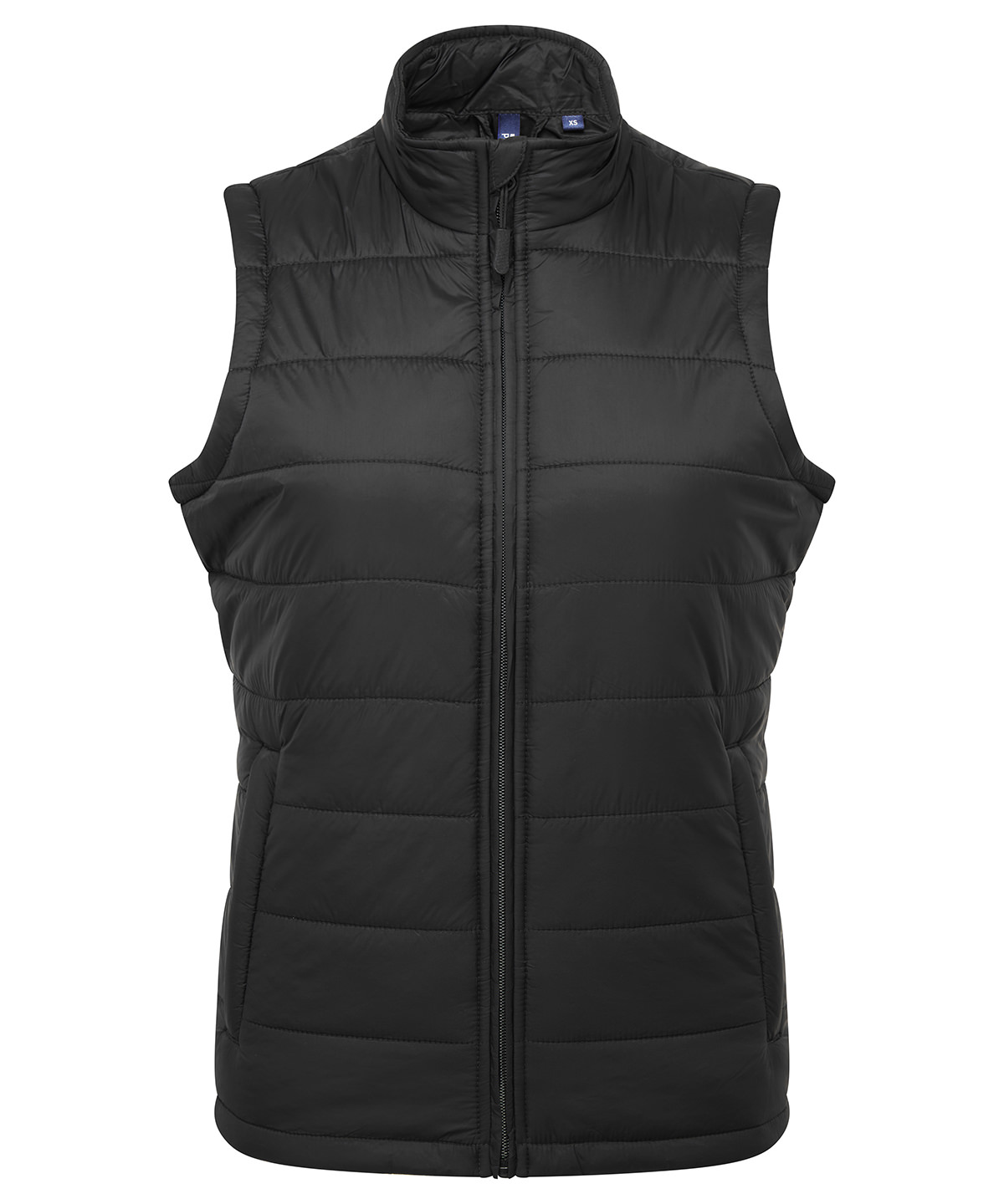 PR815_Black_FT Women’s ‘Recyclight’ padded gilet - Image 1