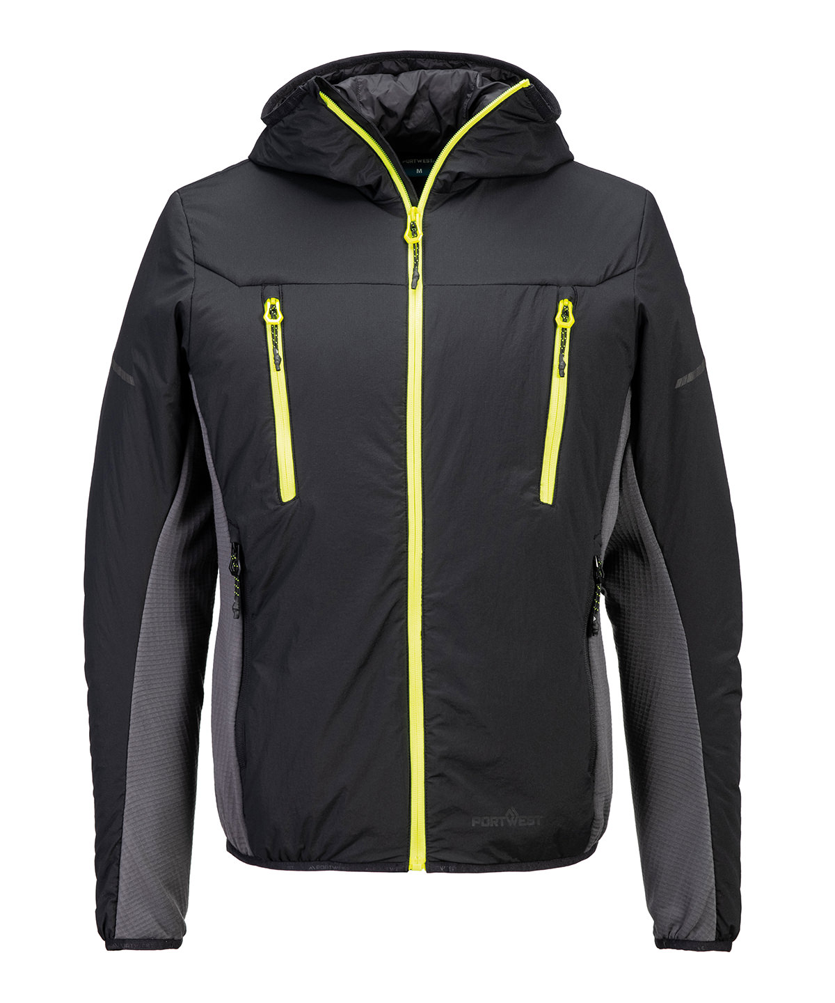 PW283_Black_FT EV4 Insulated hybrid jacket (EV470) - Image 1